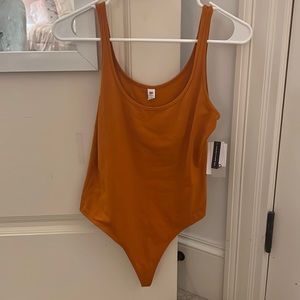 NWT BP Orange Bodysuit